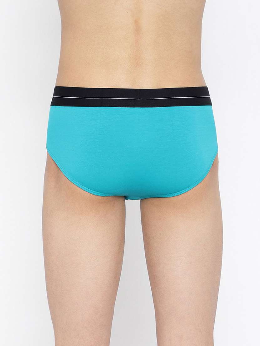 men pack of 6 solid hipster brief - 22241967 -  Standard Image - 3