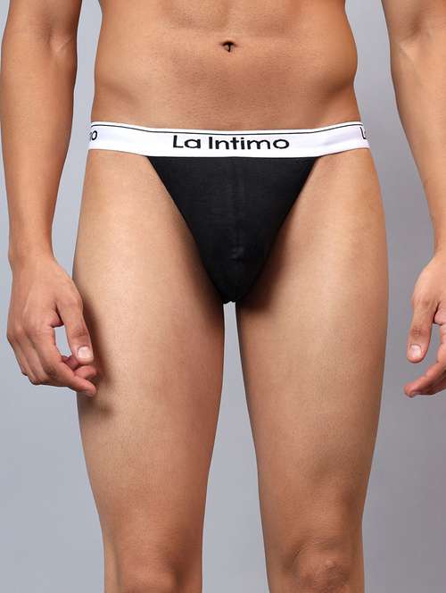 men color block thongs brief - 22241968 -  Standard Image - 0