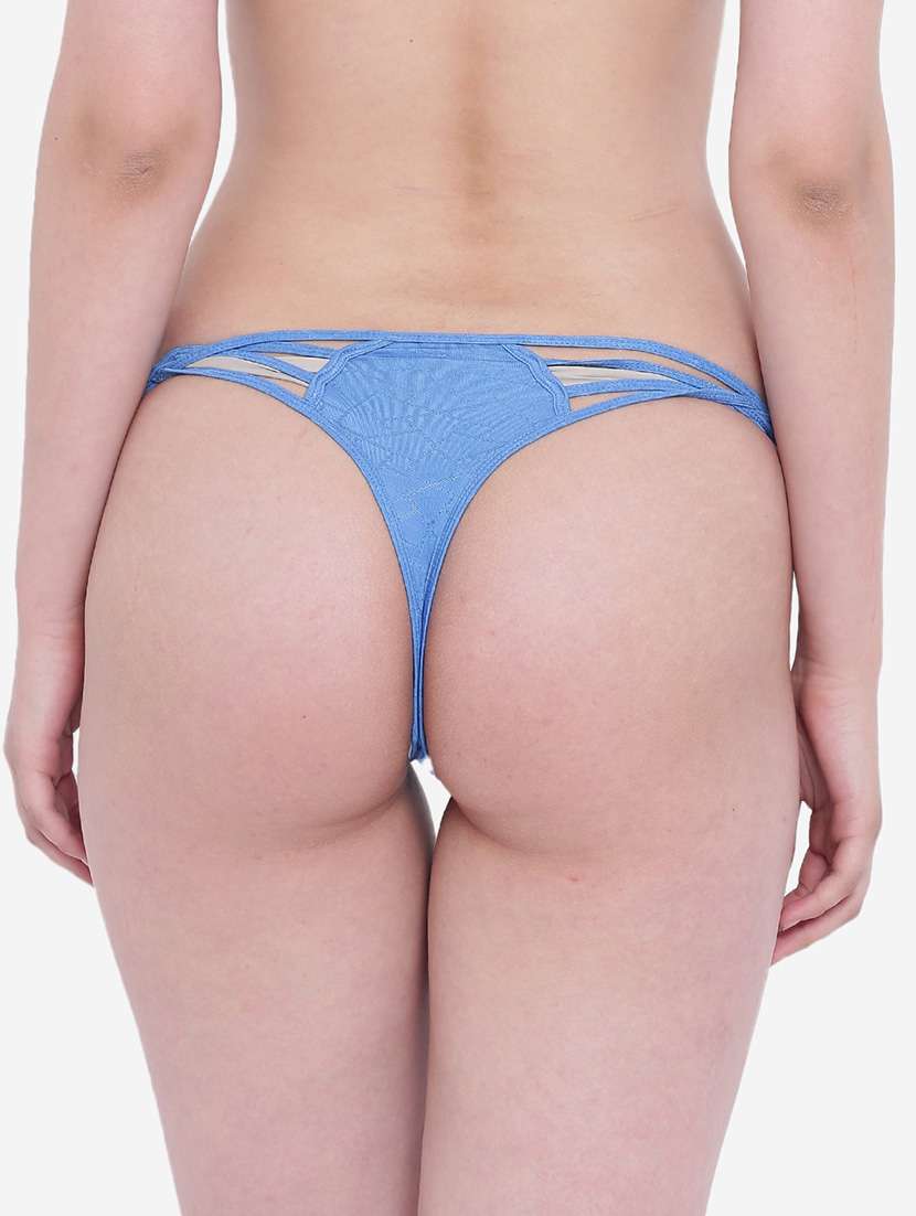 women solid low rise thongs  - 22242014 -  Standard Image - 3