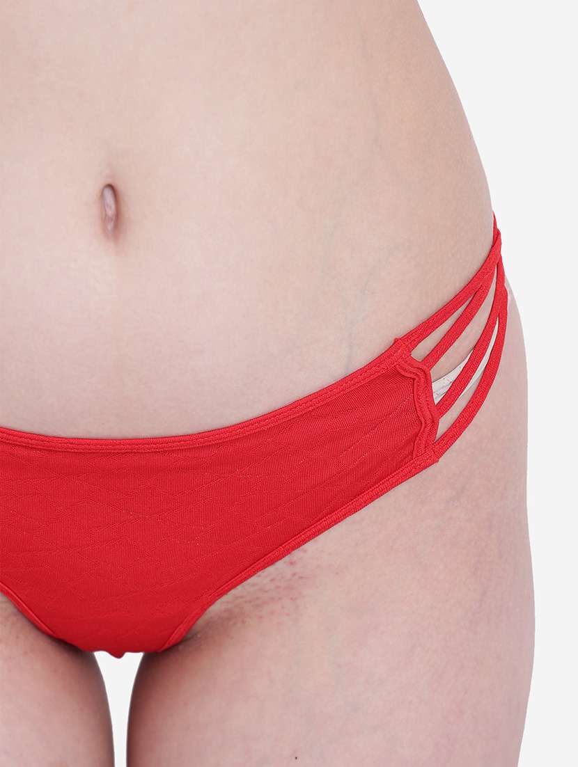 women solid low rise thongs  - 22242017 -  Standard Image - 5