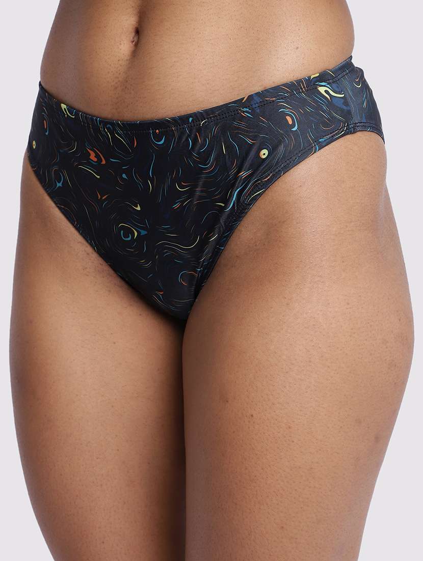 women printed low rise bikini panty - 22242028 -  Standard Image - 3