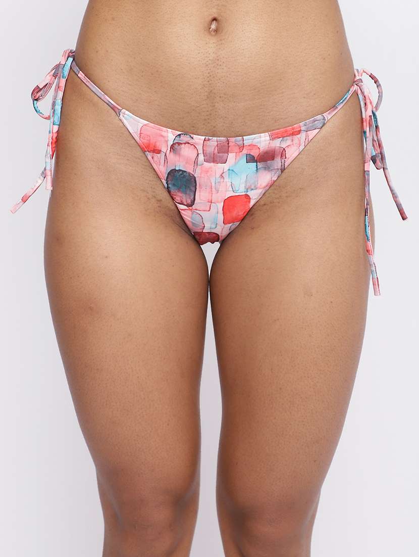 women printed low rise bikini panty - 22242029 -  Standard Image - 3
