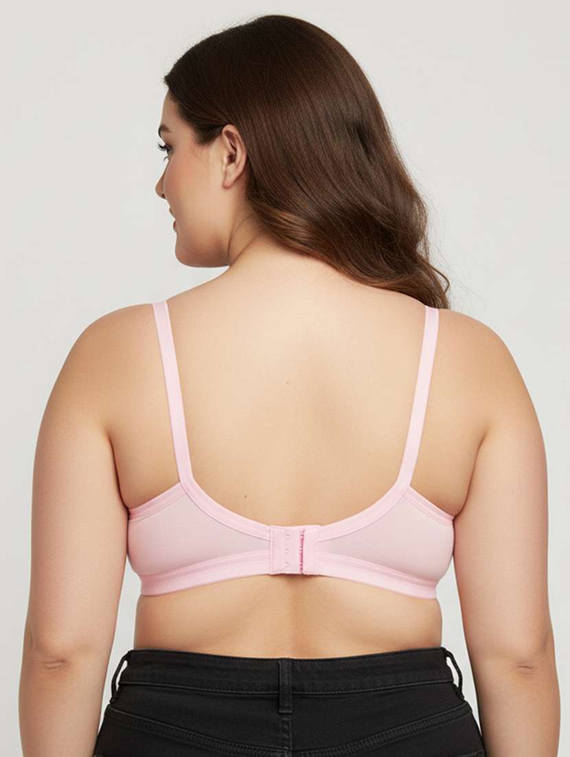 women plus size solid non padded minimizer bra - 22242032 -  Standard Image - 3