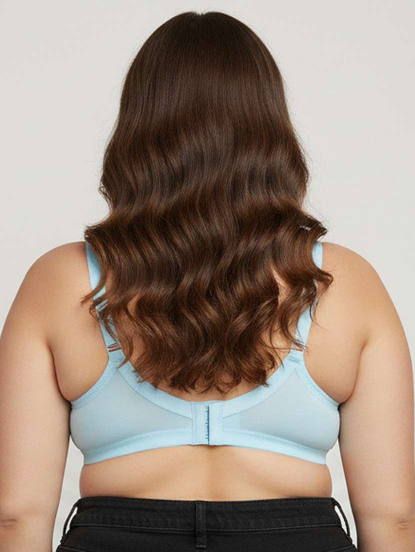 women plus size solid non padded minimizer bra - 22242033 -  Standard Image - 3