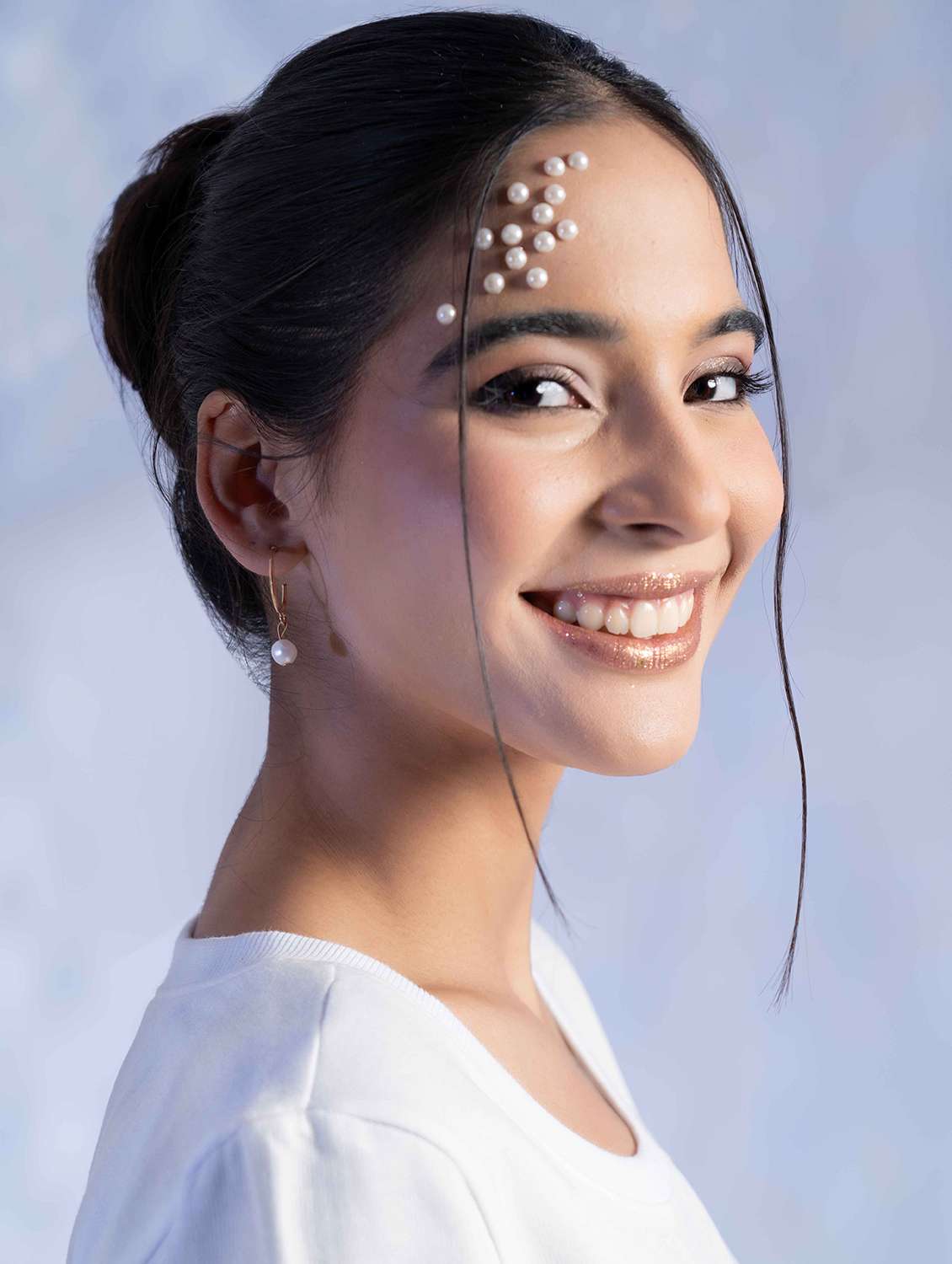 women solid long sleeve woolen t-shirt dress - 22242051 -  Standard Image - 5