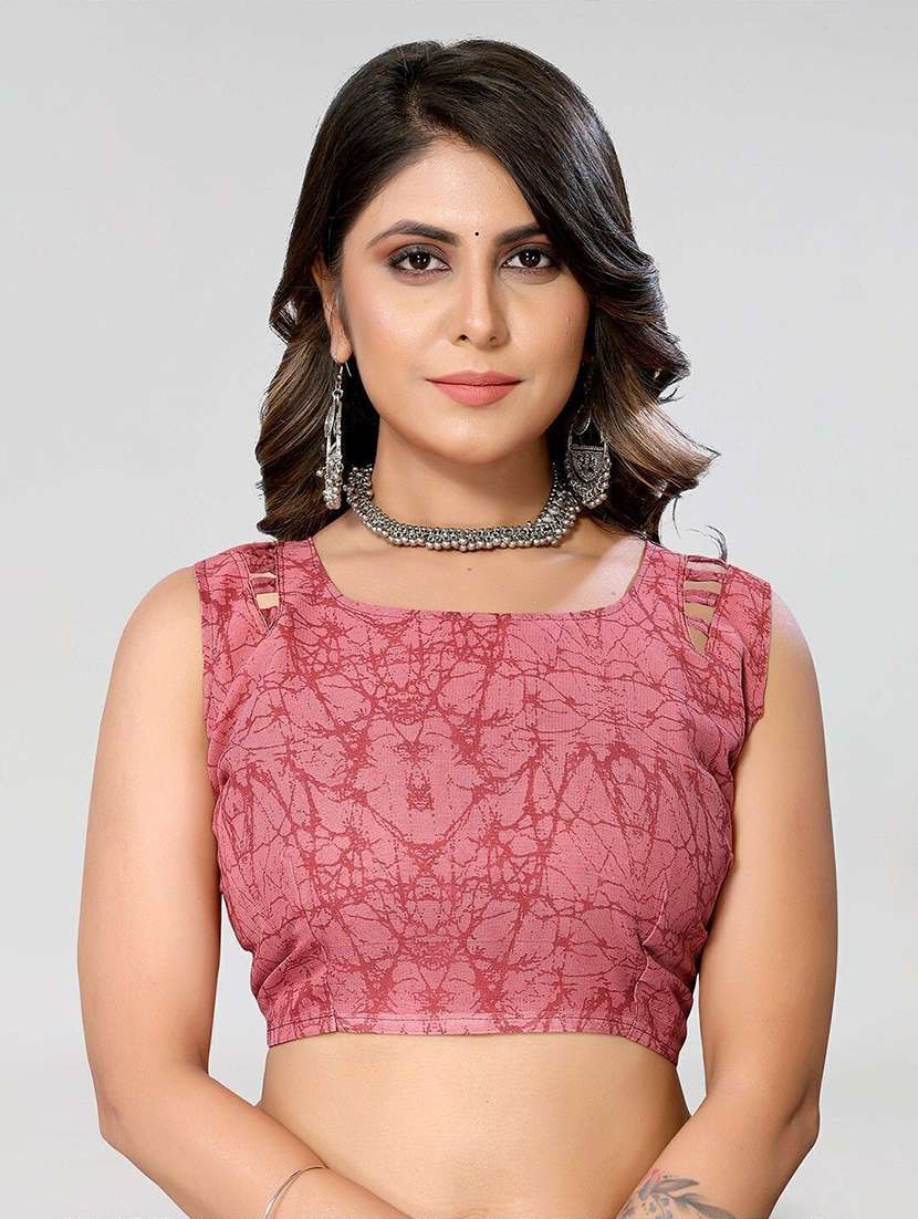 women printed casual wear saree with blouse - 22243490 -  Standard Image - 5