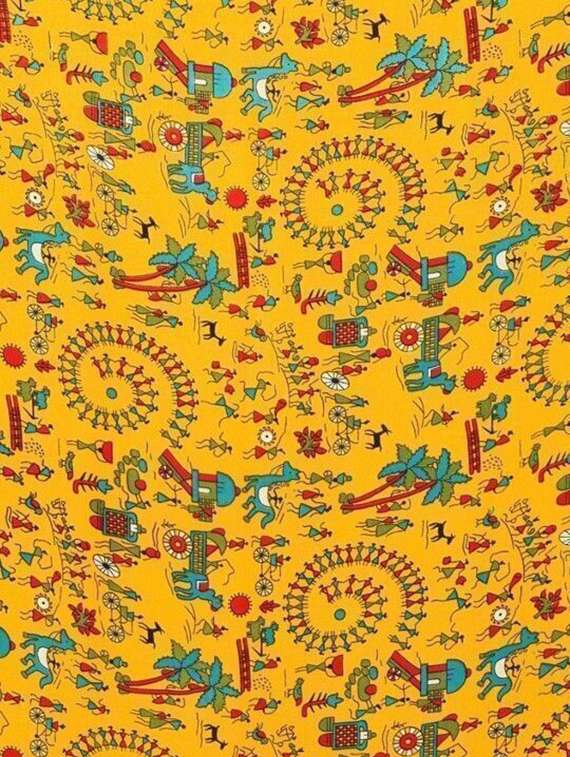 women printed casual wear saree with blouse - 22243571 -  Standard Image - 3