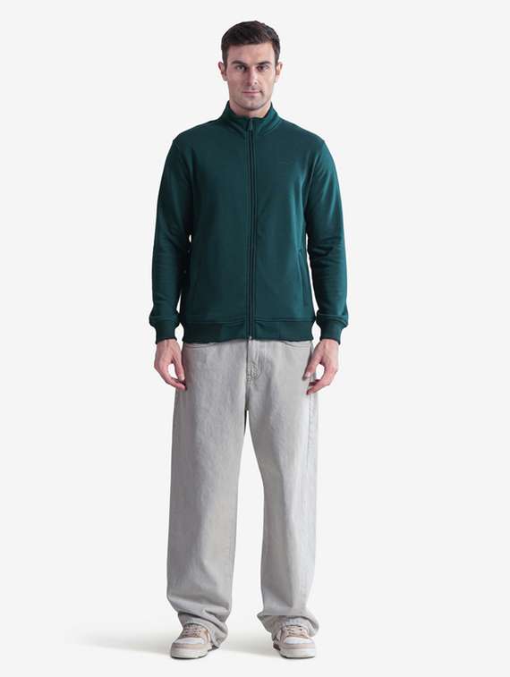 men solid long sleeve regular fit sweatshirt - 22243950 -  Standard Image - 3