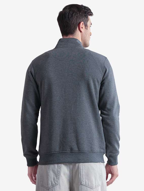 men solid long sleeve regular fit sweatshirt - 22243951 -  Standard Image - 3