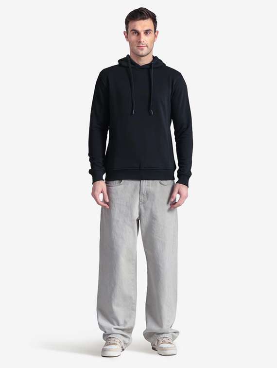 men solid long sleeve regular fit sweatshirt - 22243955 -  Standard Image - 3