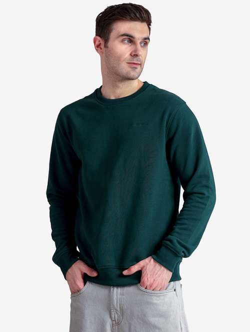 men solid long sleeve regular fit sweatshirt - 22243970 -  Standard Image - 0