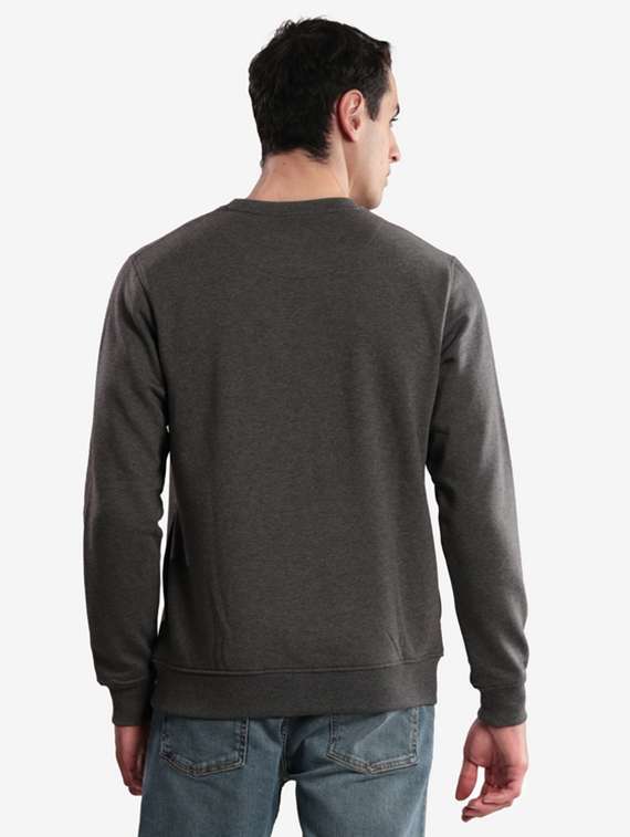 men typographic long sleeve regular fit sweatshirt - 22243988 -  Standard Image - 3