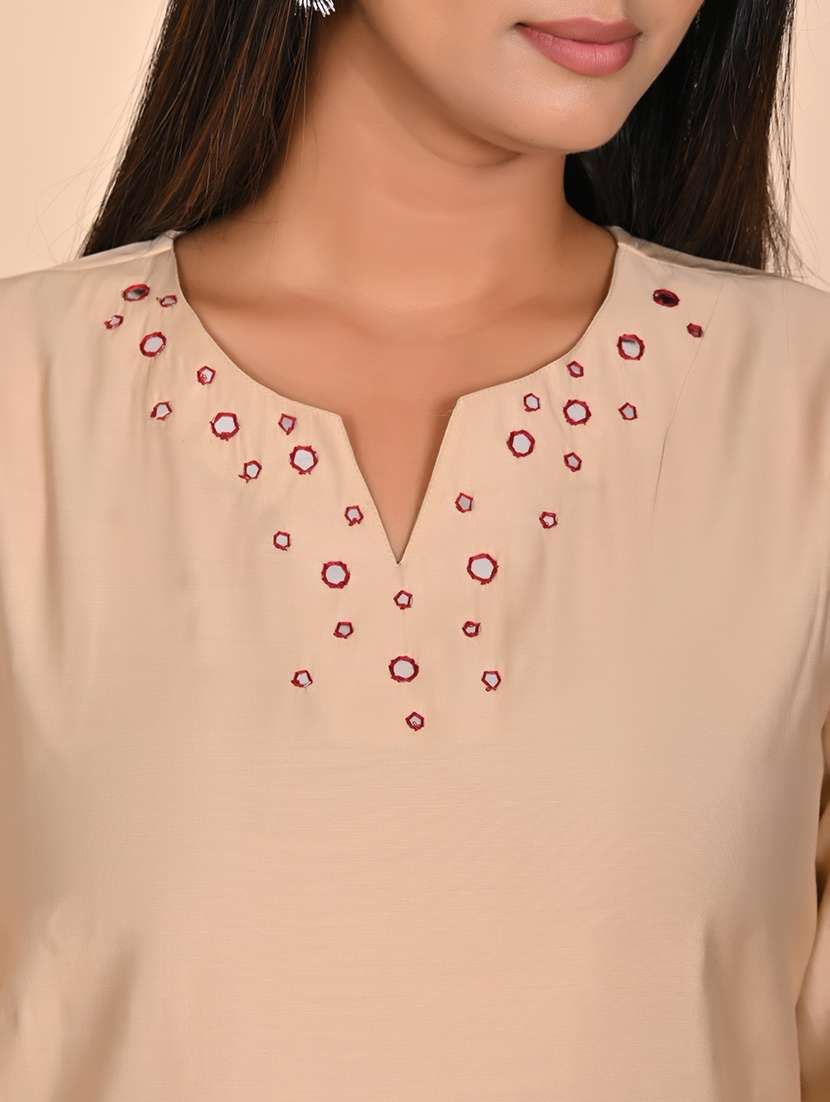 women embellished top and trouser co-ord set - 22244030 -  Standard Image - 5