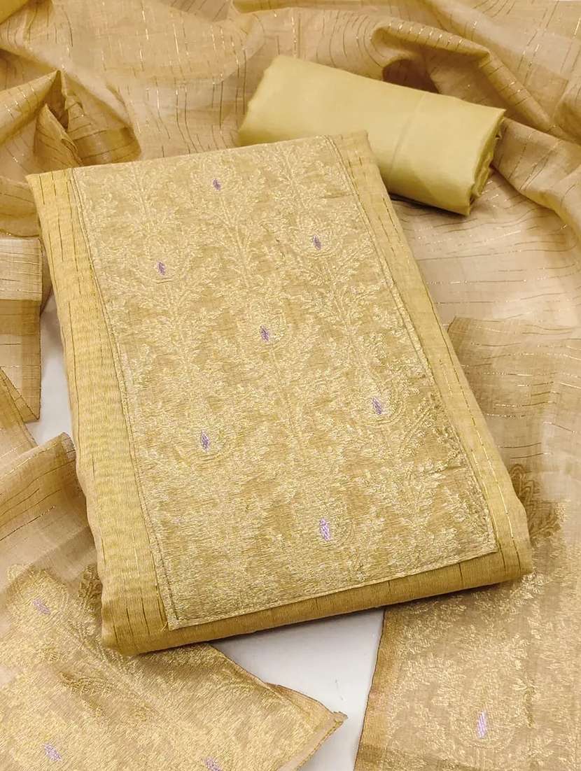 women self design unstitched suit set - 22244130 -  Standard Image - 3