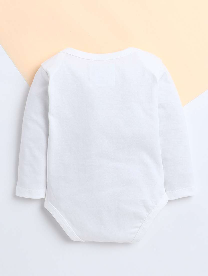 kids pack of 3 printed long sleeve onesies  - 22244159 -  Standard Image - 3