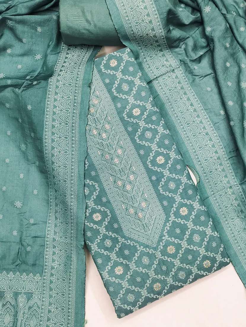 women self design embroidered suit set - 22244163 -  Standard Image - 3