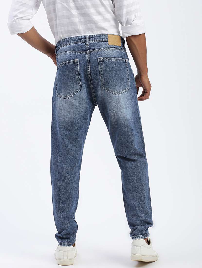 men distressed mid rise straight fit jean - 22244218 -  Standard Image - 3