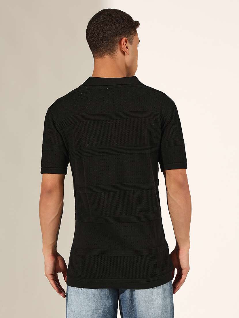 men solid short sleeve polo t-shirt - 22244222 -  Standard Image - 3