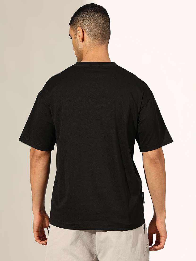 men solid short sleeve loose fit t-shirt - 22244226 -  Standard Image - 3