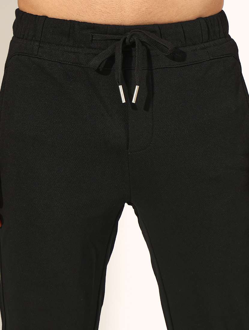 men solid mid rise jogger - 22244253 -  Standard Image - 5