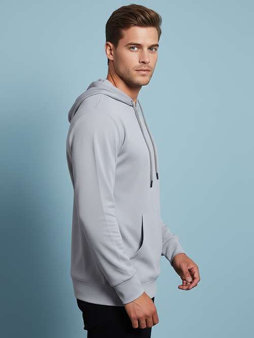 men solid long sleeve regular fit sweatshirt - 22244374 -  Standard Image - 0