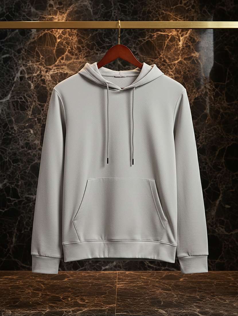 men solid long sleeve regular fit sweatshirt - 22244375 -  Standard Image - 3