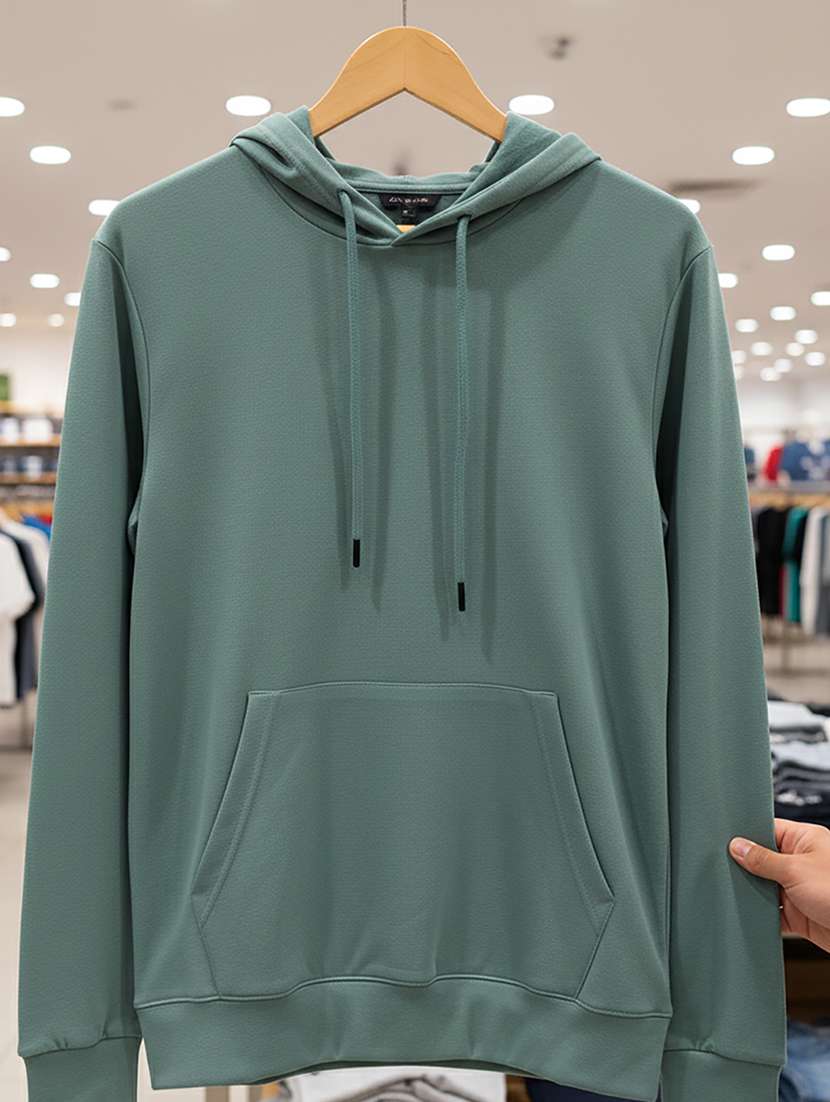 men solid long sleeve regular fit sweatshirt - 22244376 -  Standard Image - 3