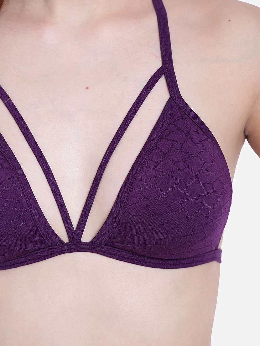 women solid bikini set - 22244405 -  Standard Image - 3