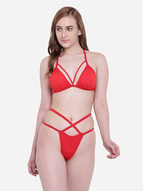 women solid swimwear bikini set - 22244412 -  Standard Image - 0