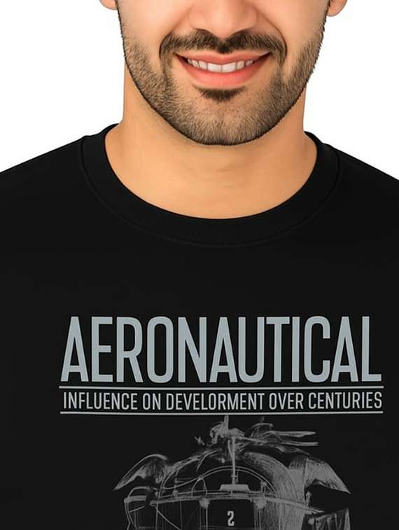 men printed long sleeve regular fit sweatshirt - 22245682 -  Standard Image - 3