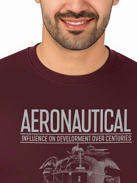 men printed long sleeve regular fit sweatshirt - 22245683 -  Standard Image - 3