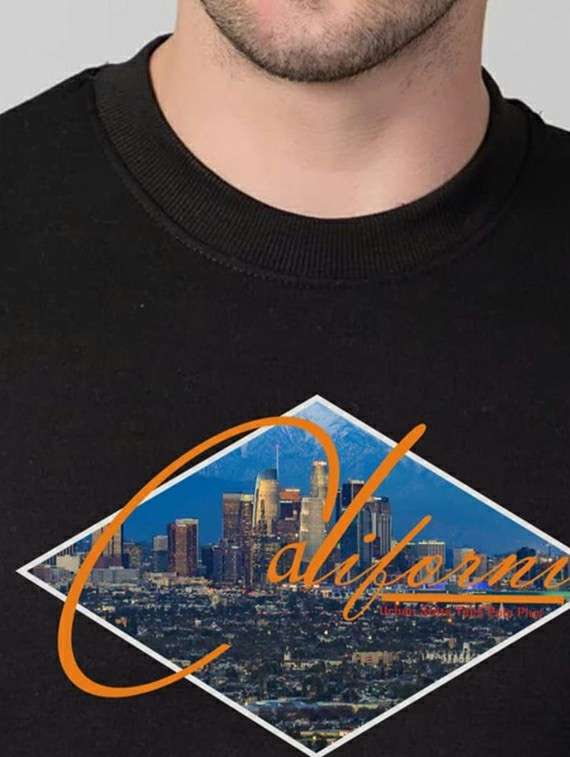 men printed long sleeve regular fit sweatshirt - 22245688 -  Standard Image - 3