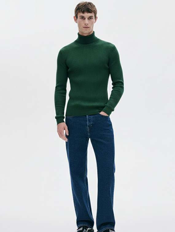 men pack of 2 solid long sleeve pullover - 22246162 -  Standard Image - 3