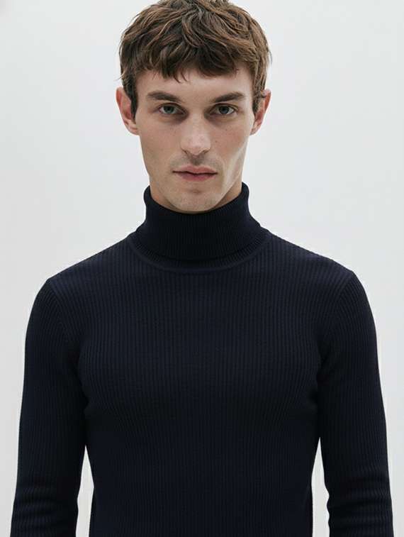 men pack of 2 solid long sleeve pullover - 22246167 -  Standard Image - 3