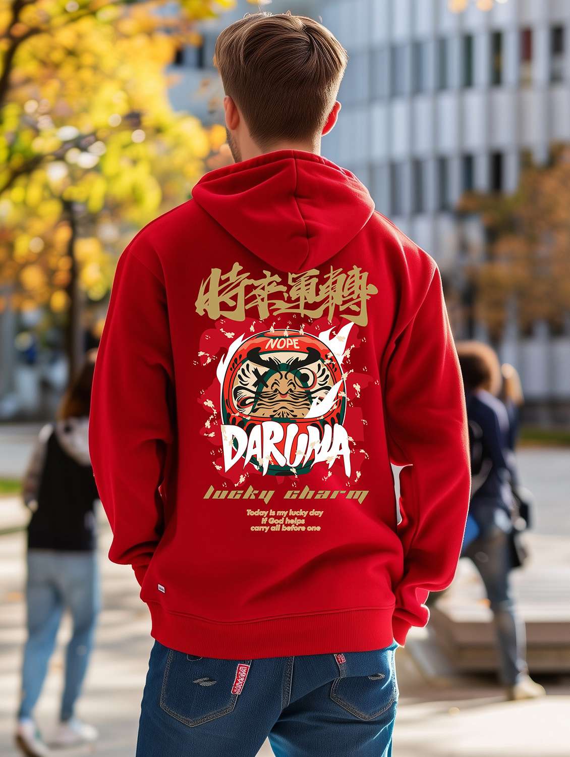 men printed long sleeve regular fit sweatshirt