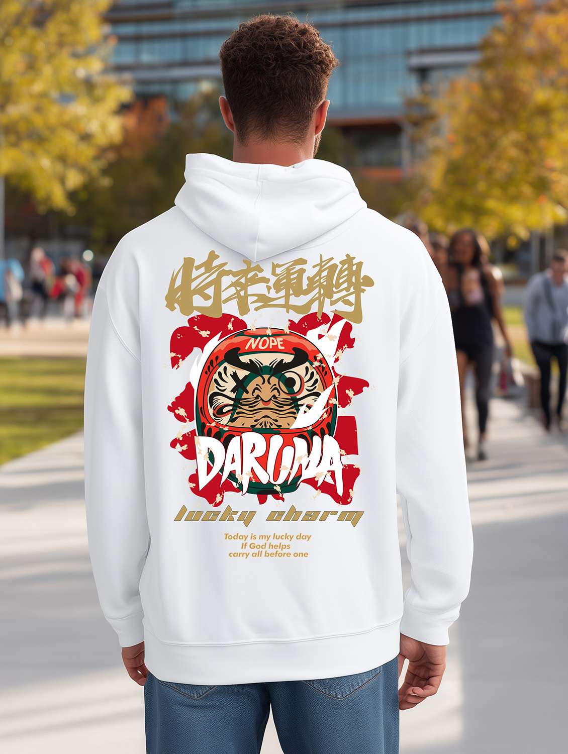 men printed long sleeve regular fit sweatshirt