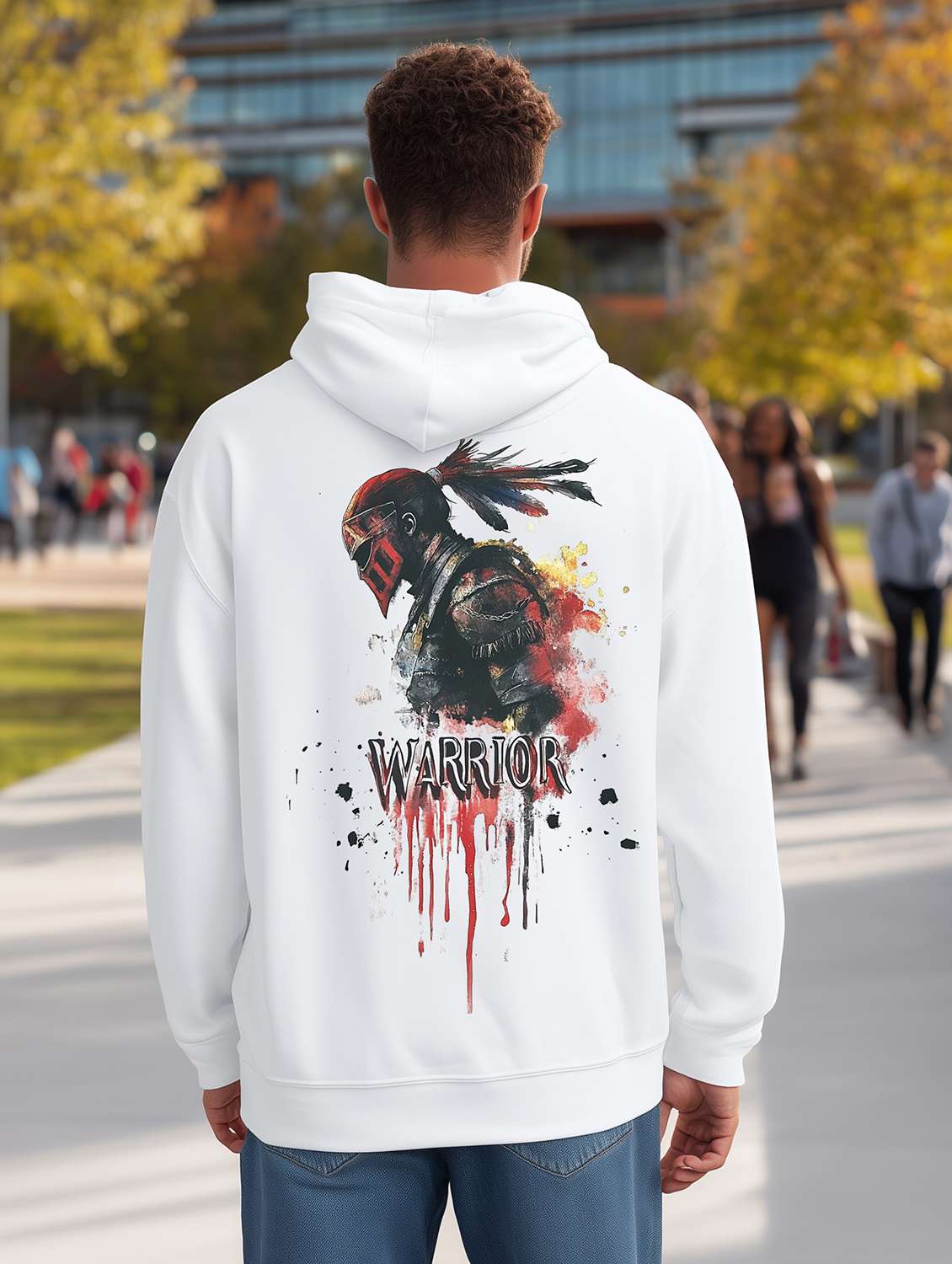 men graphic long sleeve regular fit sweatshirt