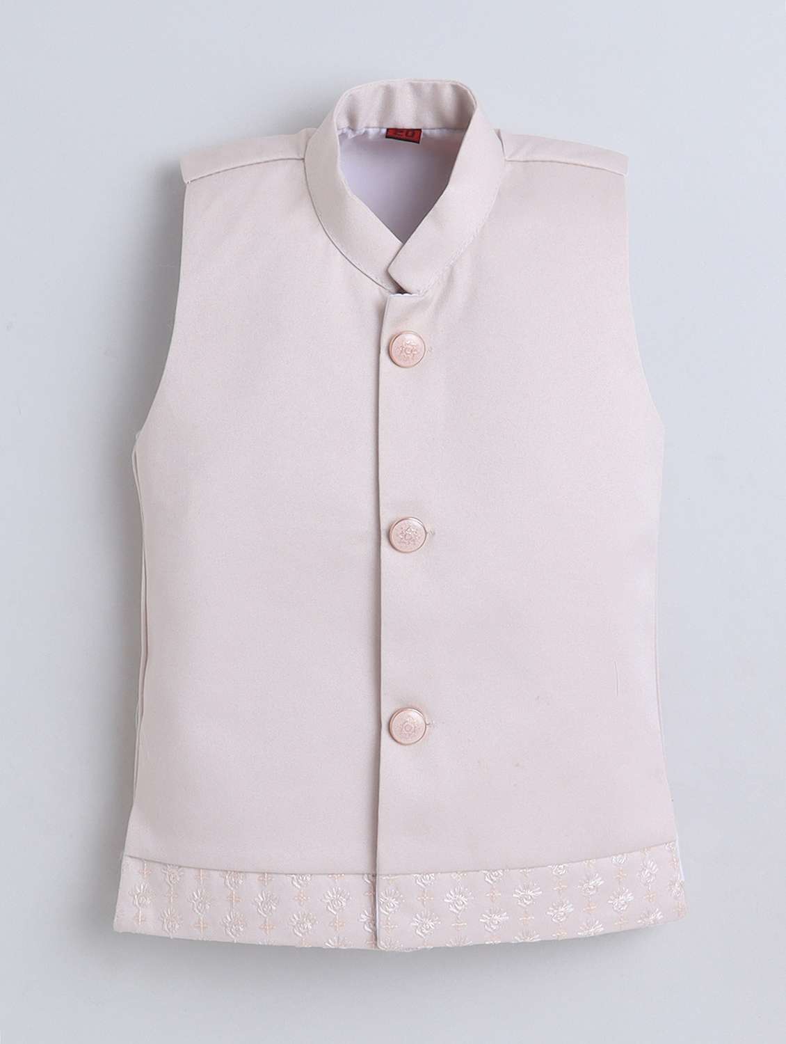 boys embroidered long sleeve sherwani set - 22246371 -  Standard Image - 3