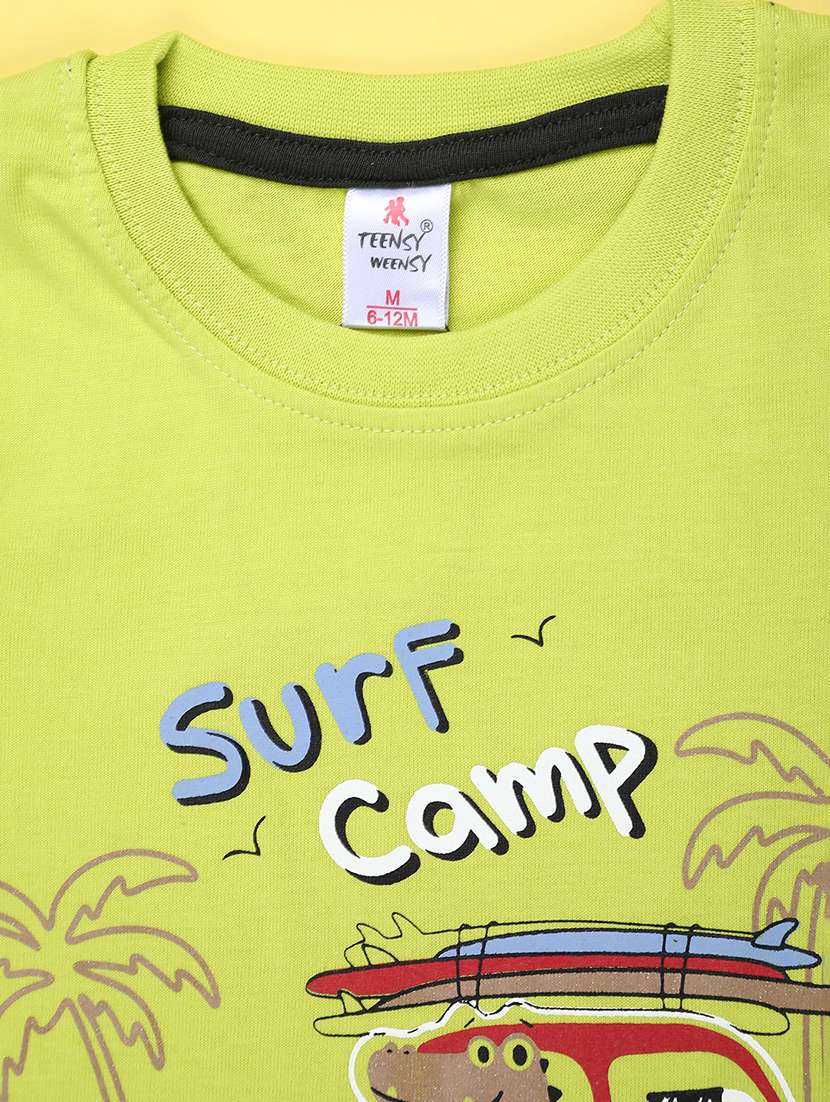 kids printed t-shirt and shorts set - 22246491 -  Standard Image - 3