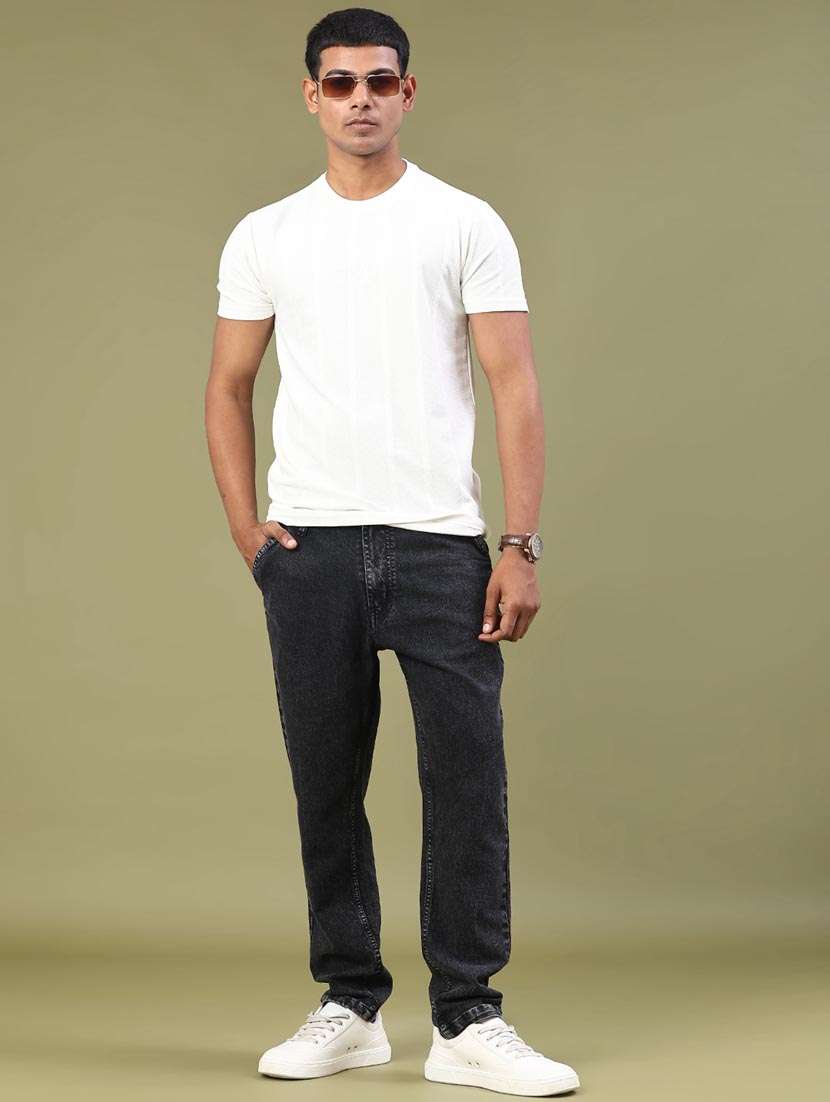 men self design short sleeve regular fit t-shirt - 22246509 -  Standard Image - 3