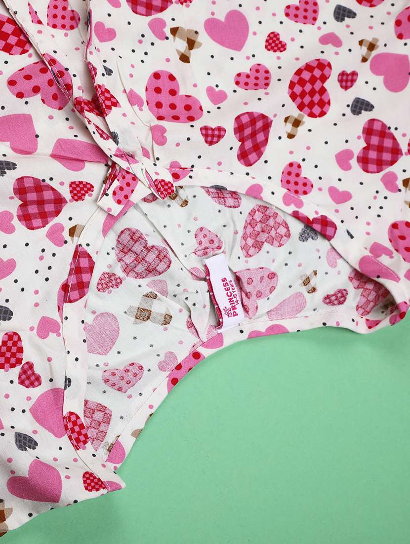 girls floral print sleeveless a-line dress - 22246577 -  Standard Image - 3