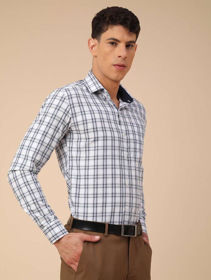 men printed long sleeves formal shirt - 22246787 -  Standard Image - 3