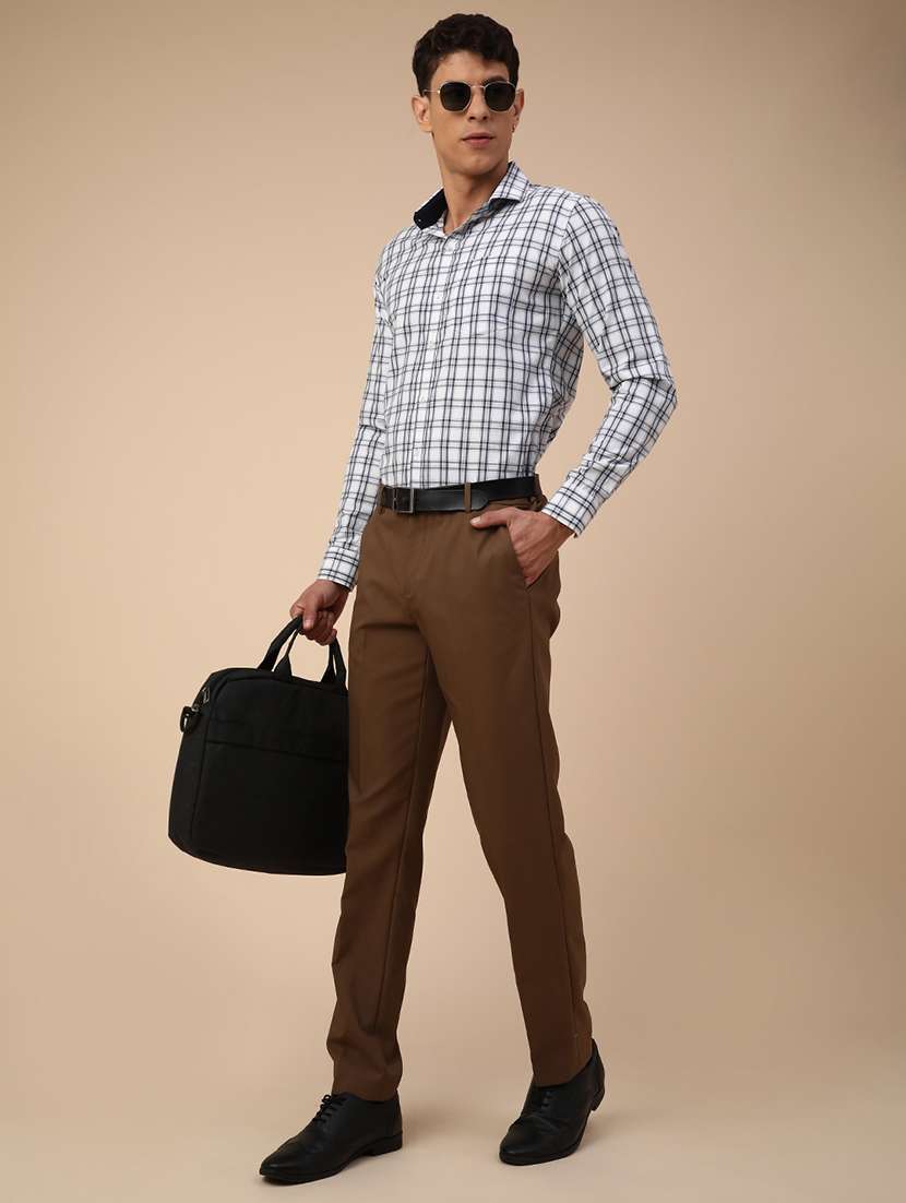 men printed long sleeves formal shirt - 22246787 -  Standard Image - 5