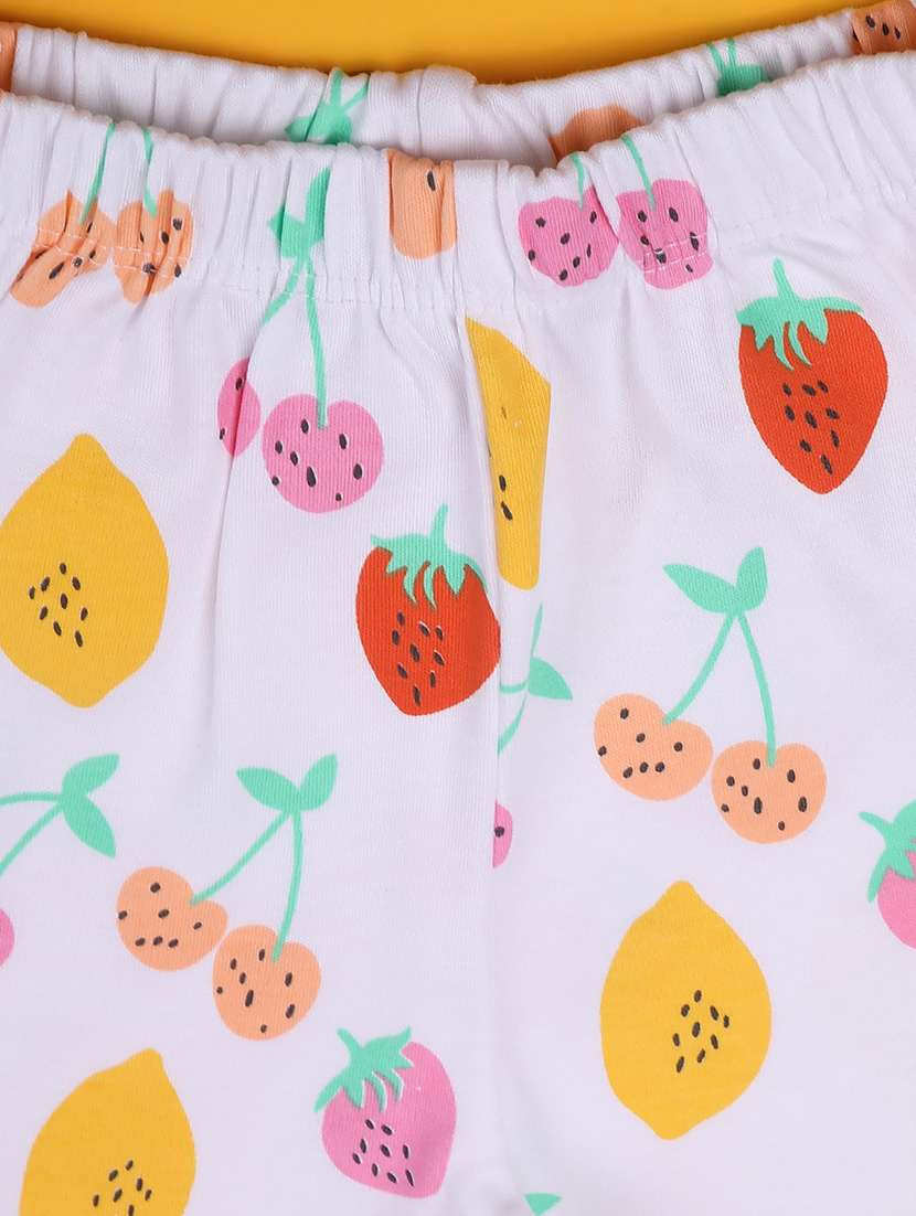 girls pack of 2 printed shorts - 22246958 -  Standard Image - 3