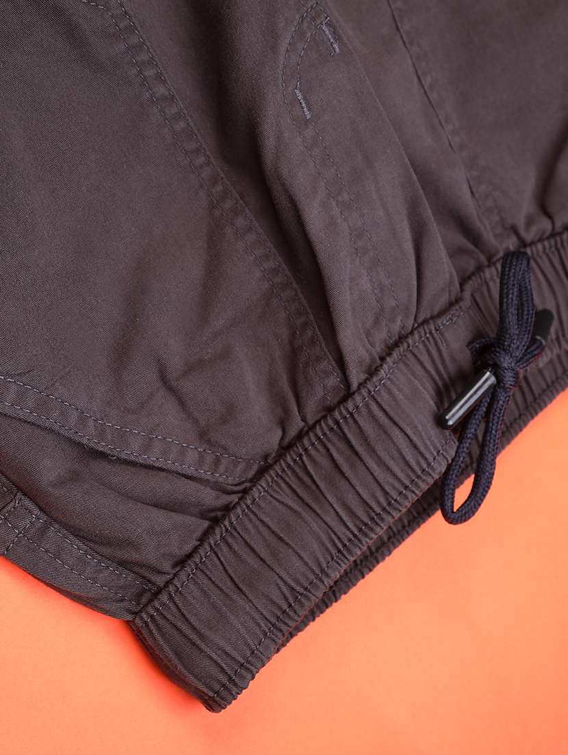 boys solid mid rise cargo jogger - 22247097 -  Standard Image - 3