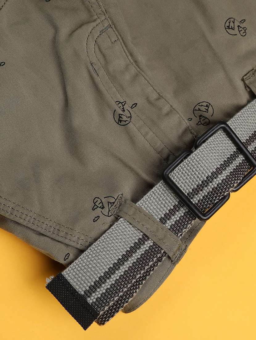 boys printed mid rise cargo - 22247243 -  Standard Image - 3