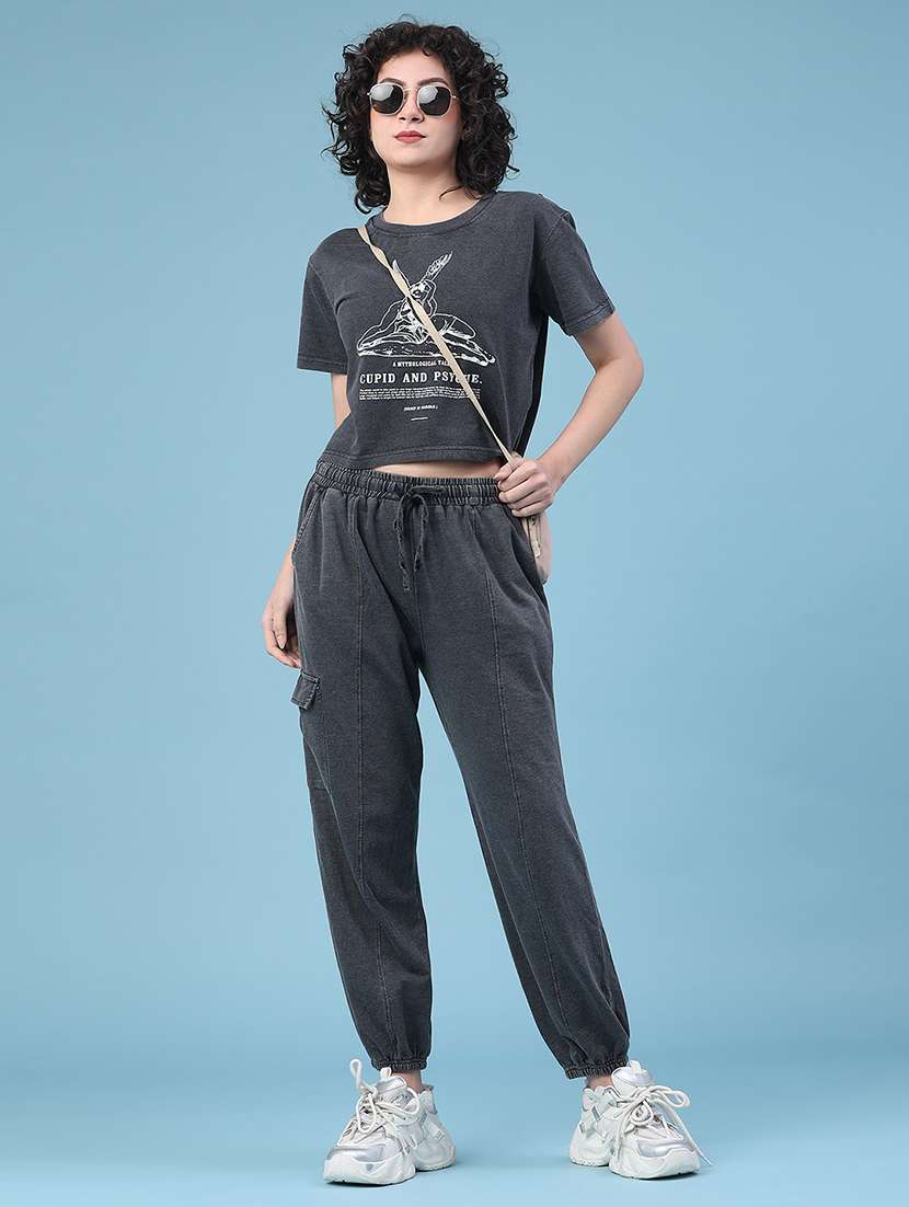 women printed short sleeves co-ord set - 22247414 -  Standard Image - 3