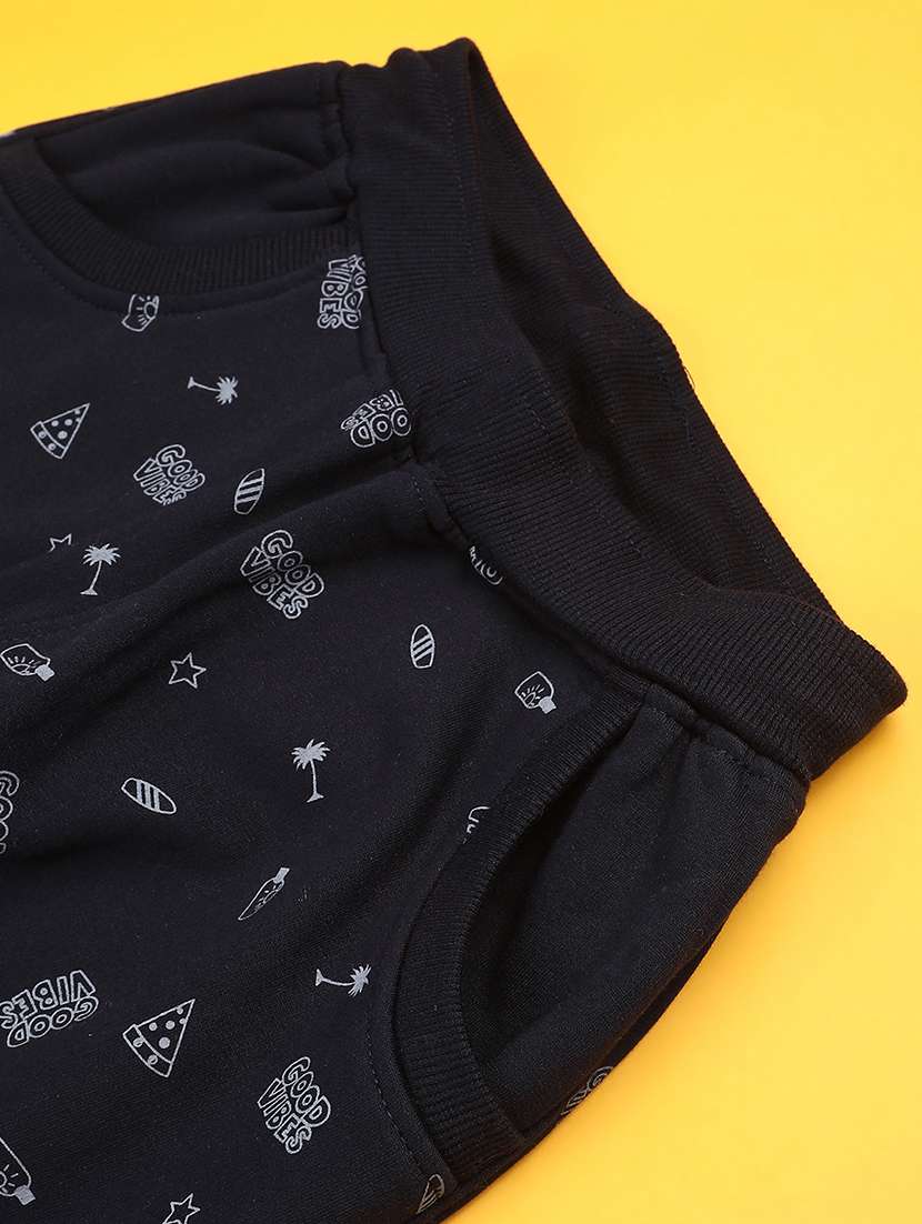 girls printed mid rise track pant - 22247489 -  Standard Image - 3