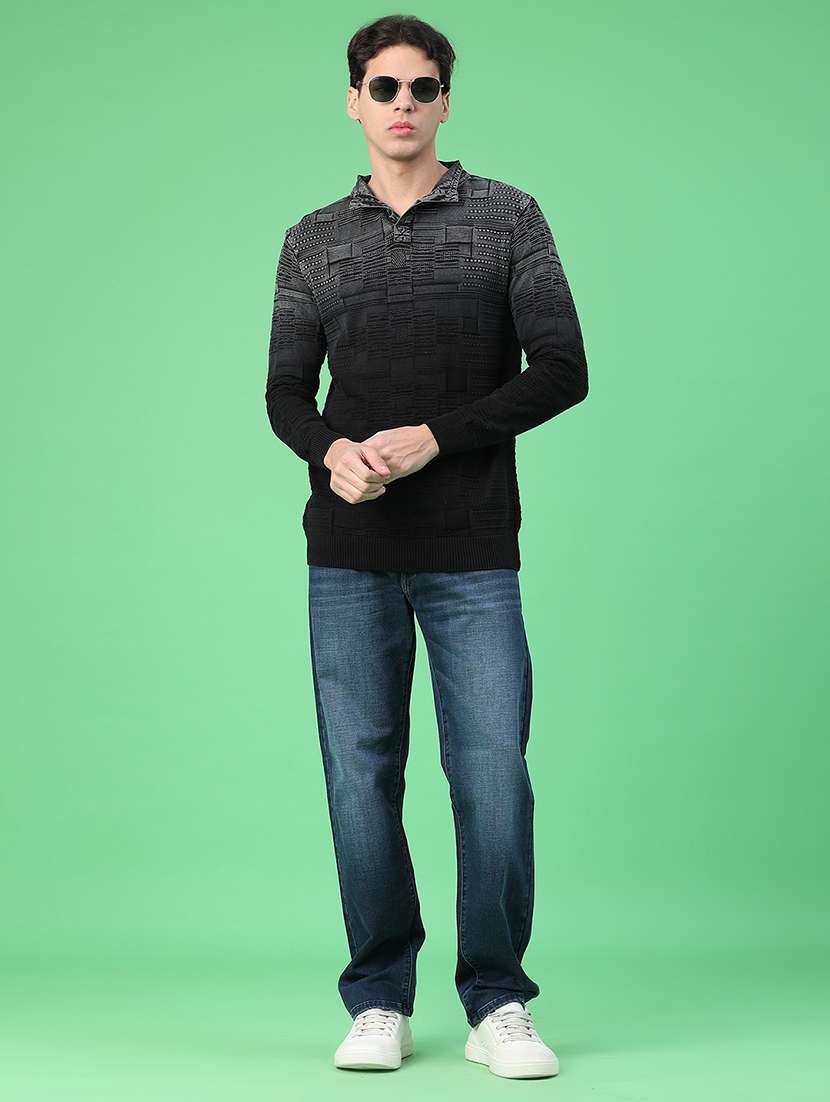 men washed mid rise full length relaxed fit jeans - 22247867 -  Standard Image - 5