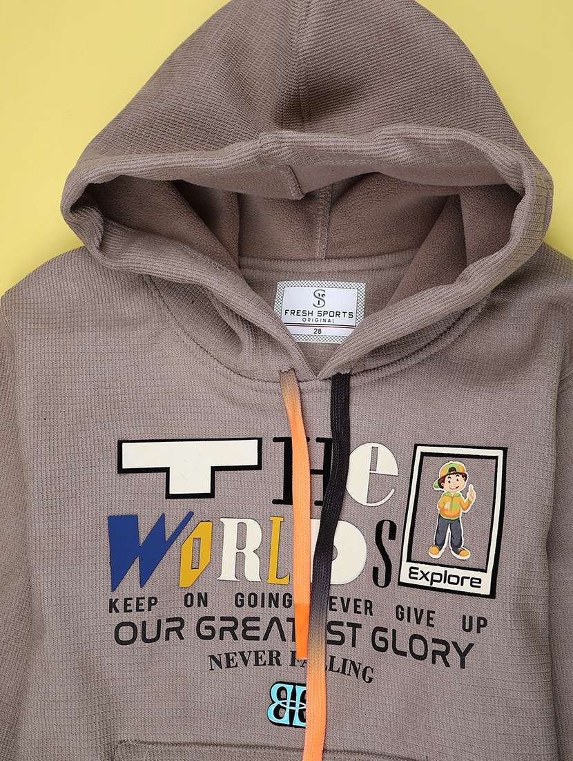 boys printed long sleeve sweatshirt - 22248683 -  Standard Image - 3